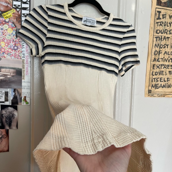 VINTAGE GRAND ST. summer dress, size: M, fits like a Small, 100% cotton - Picture 4 of 9